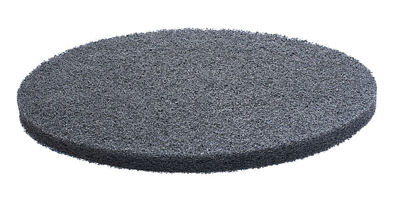 Fibratesco zosilnený čierny čistiaci pad - 9" - 225mm – HYG3643518466